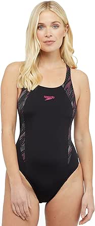 Speedo Damen Hyperboom Splice Muscleback Badeanzug