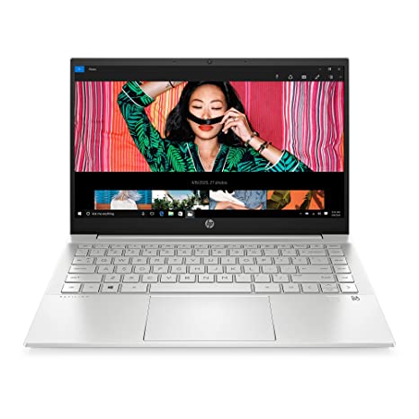 HP Pavilion 14 12th Gen Intel Core i5 16GB RAM/512GB SSD 14 inch(35.6cm) IPS Micro-Edge FHD Touch Laptop/Intel UHD Graphics/B&O/Win 11/Alexa Built-in/Backlit KB/FPR/MSO/Fast Charge/Silver,14-dv2041TU