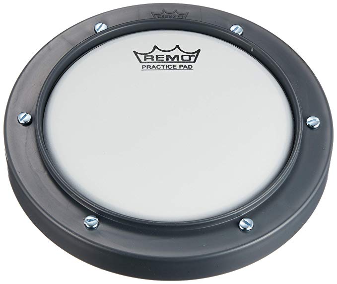 Remo RT-0006-00 6" Gray Tunable Practice Pad with Ambassador Coated Drumhead