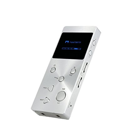 XDUOO® X3 Mini HI-FI Music Player JZ4760B Chip 24bit/192khz HD format Audio Player Lossless Music Player Silver Supports MP3 WMA APE FLAC WAV DSD Audio Formats