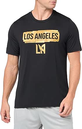 adidas Men's Los Angeles Fc Short Sleeve Pre-Game T-Shirt