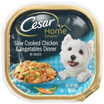 Cesar Home Delight Chicken and Vegetable 24 Count, 3.5 oz