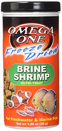 Omega One Freeze Dried Brine Shrimp 1.28 Oz