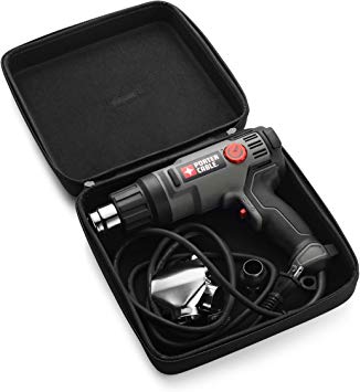 Caseling Hard Case Fits PORTER-CABLE Heat Gun, 1500-Watt (PC1500HG) Storage Carrying Pouch Bag with Easy Grip Carry Handle and Double Zipper to Protect Your Device