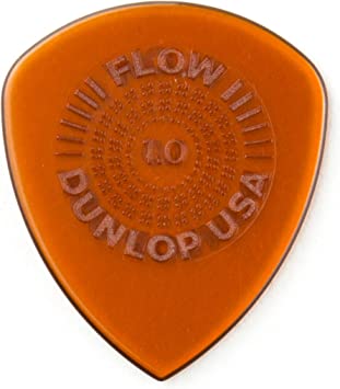 Jim Dunlop Flow Standard Grip 1.0mm Guitar Picks (549R1.0)