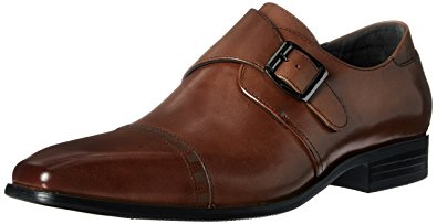 Stacy Adams Men's Macmillian-Cap Toe Monk Strap Slip-On Loafer