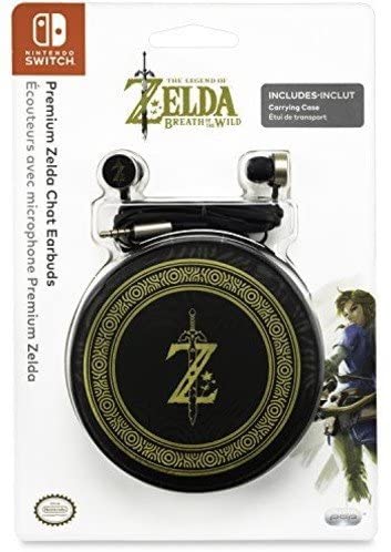 PDP Nintendo Switch Premium Zelda Breath of the Wild Chat Earbuds, 500-021