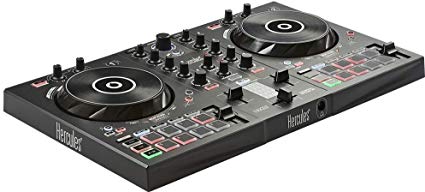 Hercules DJControl Inpulse 300 | 2 Channel USB Controller, with Beatmatch Guide, DJ Academy and full DJ software DJUCED included