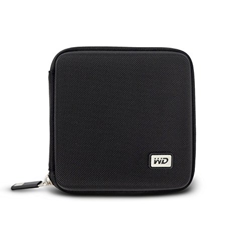 WD My Passport Wireless Pro Hard Case with SD Card Slots (WDBNAR0000NBK-WASN)