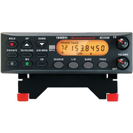 Uniden 800 MHz 300-Channel Base Mobile Scanner (BC355N)