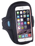 Armband for iPhone 6  iPhone 6S with a slim case Also fits iPhone 5s with LifeProof case Galaxy 6 Galaxy S5 and more