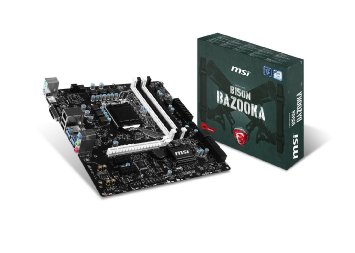 MSI Gaming Intel Skylake B150 LGA 1151 DDR4 USB 3.1 Micro ATX Motherboard (B150M Bazooka)