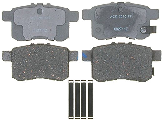 ACDelco 14D1336CH Advantage Ceramic Rear Disc Brake Pad Set with Hardware