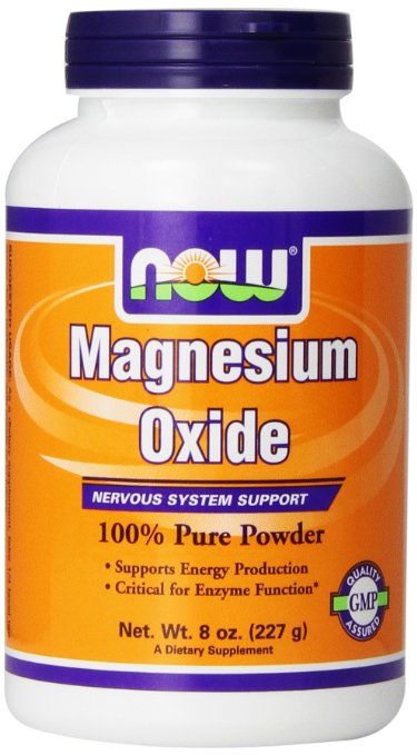 Now Foods Magnesium Oxide Powder 8 Ounce