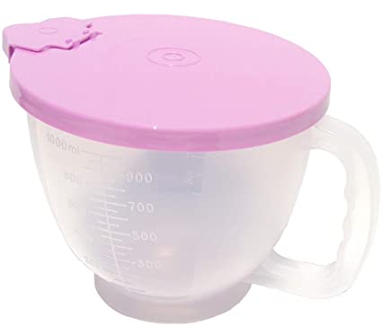 Tupperware Vintage Style 4 Cup Small Mix and Store Batter Pitcher in Lavender