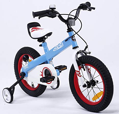 Royalbaby Button freestyle girl’s boy’s kids children bike bicycle, 10 colours, in size 12”, 14”, 16” with stabilisers.