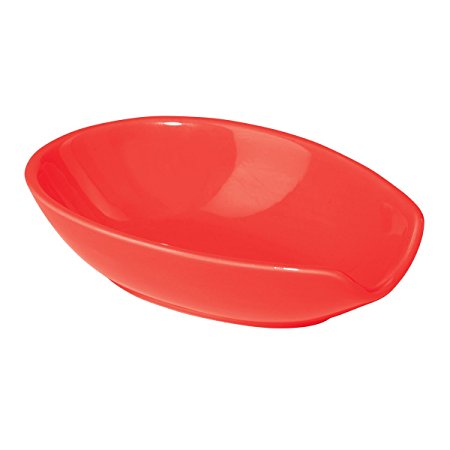 Oggi 5429.2 Ceramic Spoon Rest, Red