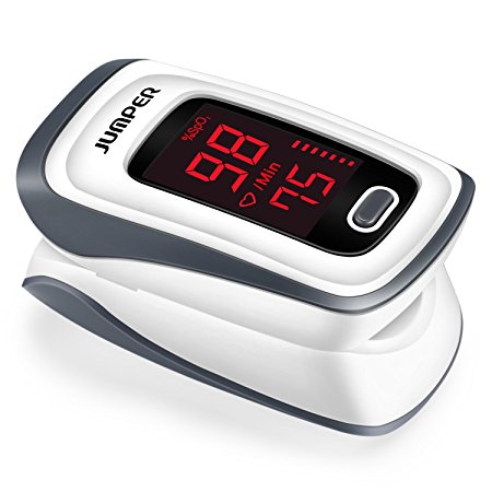 Ankovo Pulse Oximeter Fingertip Blood Oxygen Saturation Monitor Pulse Rate and SpO2 level with batteries and lanyard included