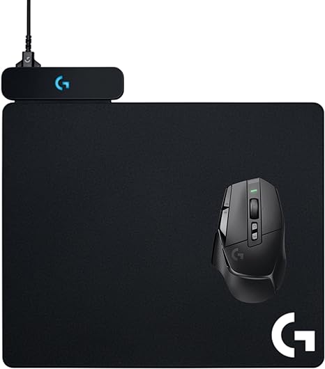 Logitech G502 X Lightspeed Wireless Gaming Mouse   Powerplay Wireless Charging System - Black