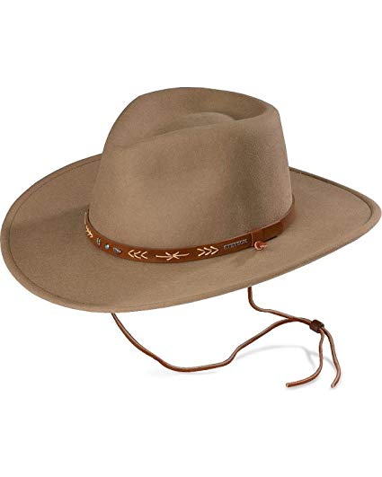 Stetson Men's Santa Fe Crushable Wool Felt Hat