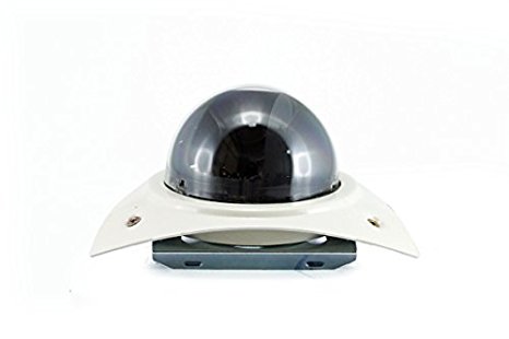 Bolide 1/4" 450 TVL Mini Color Dome Camera (W/corner Mount Bracket, 90mm Diameter) Effective Security Monitoring to a Home or Business