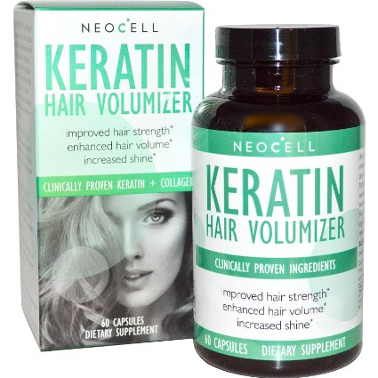 NeoCell Keratin Hair Volumizer - 60 CT