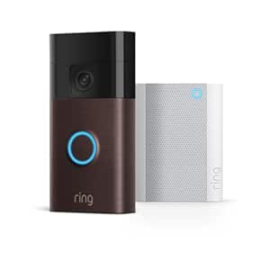 Nouvelle Ring sonnette vidéo sans fil (Battery Video Doorbell) avec vidéo HD   Chime | Installation facile (5 min) par soi-même | avec batterie intégrée I Essai Ring Home gratuit 30 j.