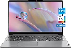 Lenovo - 2023 - IdeaPad 1i - Personal Essential Laptop Computer- 15.6" FHD Anti-Glare Display - 12th Gen Intel Core i5-1235U - (16GB Memory - 512GB Storage) - Windows 11 - Cloud Grey - W/GaLiMu