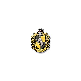 Ata-Boy Harry Potter Hufflepuff Crest 3/4" Full Color Enamel Pin