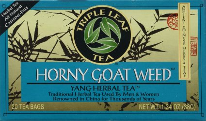 Triple Leaf Tea Horny Goat Weed -- 20 Tea Bags