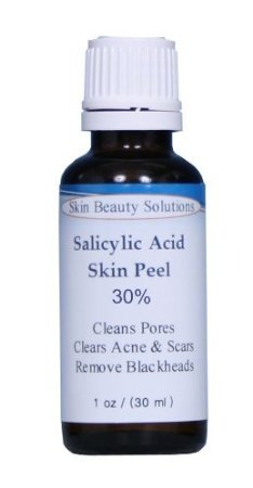 1 oz 30 ml SALICYLIC Acid 30 Skin Chemical Peel - Beta Hydroxy BHA For Acne Oily Skin Blackheads Whiteheads Clogged Pores and More from Skin Beauty Solutions