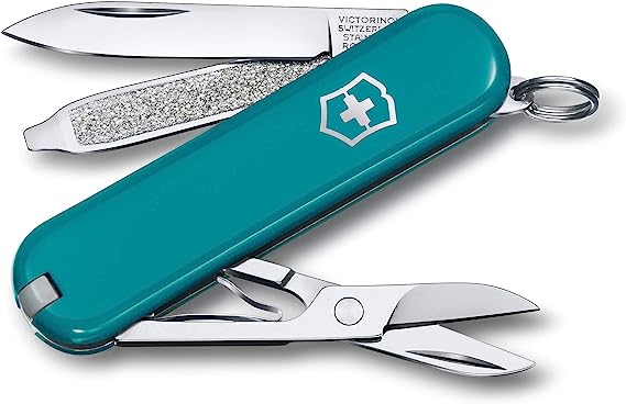 Victorinox Classic SD Pocket Knife, Mountain Lake