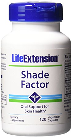 Life Extension Shade Factor Vegetarian Capsules, 120 Count