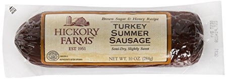 Hickory Farms Turkey Summer Sausage Net WT.10 OZ