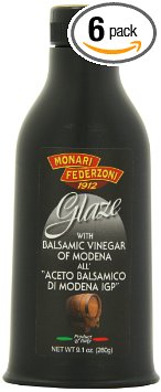 Monari Glaze of Balsamic Vinegar, 9.1-Ounce Units (Pack of 6)
