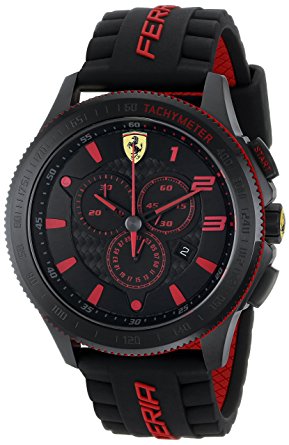 Ferrari Men's 0830138 Scuderia XX  Silicone Band Watch