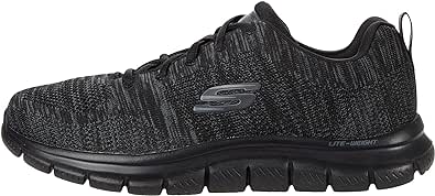 Skechers Mens Men's Track Front Runner Lace-up Sneaker Oxford