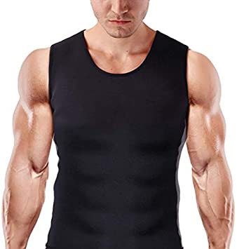 Cimkiz Sauna Vest for Man Neoprene Sweat Vest Weight Lose Sweat