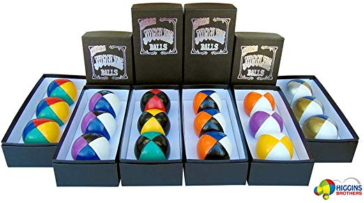 Higgins Brothers World's Finest Juggling Ball Set of 3-Colors Vary
