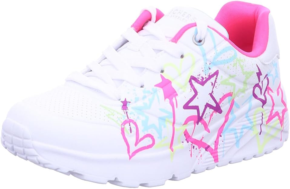 Skechers Girl's Uno Lite-My Drip Sneaker