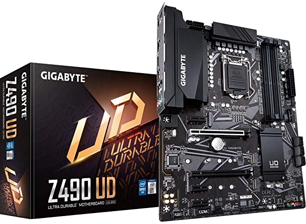 Gigabyte Intel Z490 LGA 1200 ATX DDR4-SDRAM Motherboard