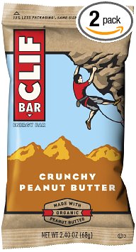 CLIF ENERGY BAR - Crunchy Peanut Butter - 2.4 oz, 12 Count (Pack of 2)