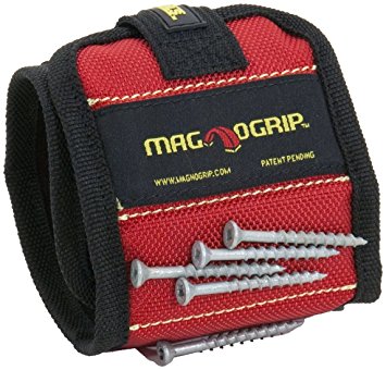 MagnoGrip 311-090 2 Pack Magnetic Wristband, Red
