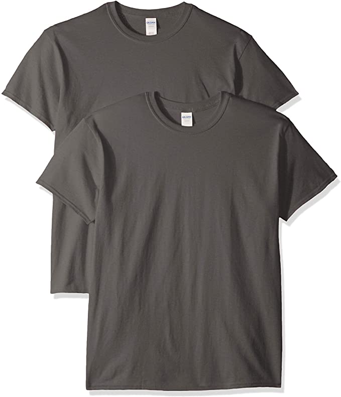 GILDAN Mens Heavy Cotton Adult T-Shirt, 2-Pack Shirt