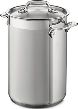 All-Clad 59905 Stainless Steel Dishwasher Safe Asparagus Pot with Steamer Basket Cookware, 3.75-Quart, Silver