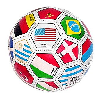 Full Sized World International Soccer Ball, mixed
