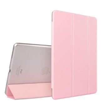 iiPad mini 2 Case iPad mini Case ESR Smart Stand Case with Auto SleepWake Function and Translucent Back for Apple iPad mini 1  iPad mini 2  iPad mini 3 Spring Light Pink