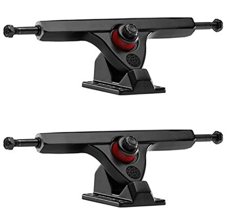 Caliber II Fifty Caliber 10"/50 Degrees Blackout Skateboard Longboard Trucks (Set of 2)