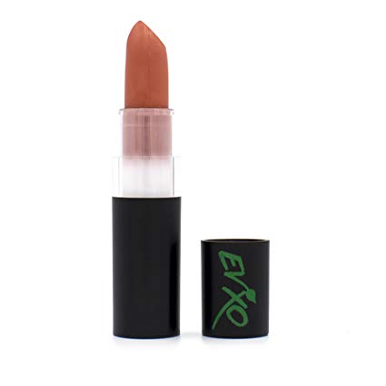 Natural and Organic Lipstick - Cruelty-Free, Gluten-Free, Vegan, Hydrating Antioxidant Formula for Sensitive Skin (Coral Kisses) by EVXO
