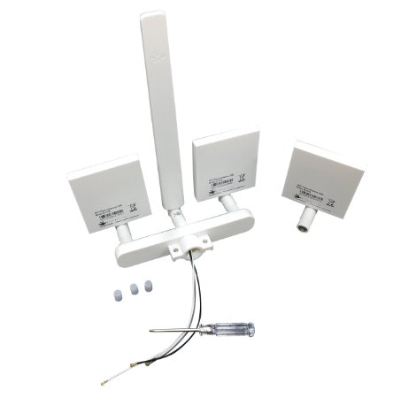 BlueProton DJI Phantom 3 Standard WiFi Signal Range Extender Antenna Kit w 10dBi 5.8GHz Omni by ARGtek